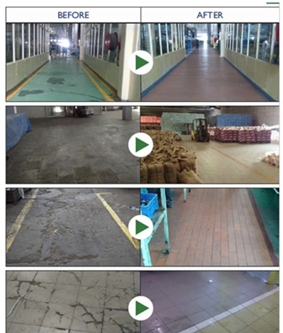 Industrial Floor tiles